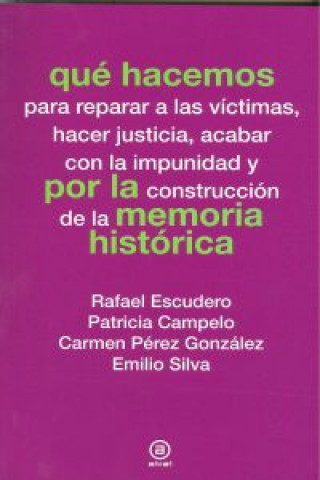 Que hacemos por la memoria histďż˝rica
