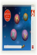 LECTOESCRITURA CUADRICULA 5 AÑOS NIVEL 6  GALAXIA DE LAS LETRAS