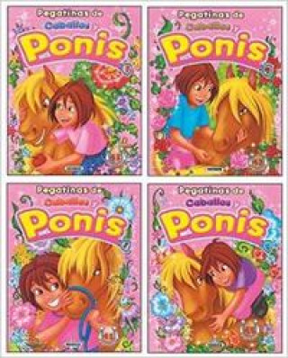 Pegatinas de caballos y ponis (4 Títulos)