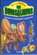 Abre y despliega los dinosaurios