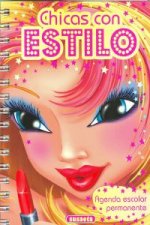 Agenda escolar permanente chicas con estilo