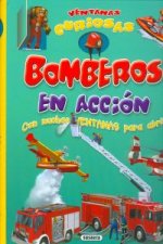 Bomberos en acción