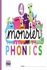 monster phonics 4.(5 años).ingles audio infantil