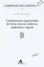 Complementos argumentales del verbo