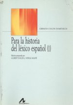 Para la historia del léxico español