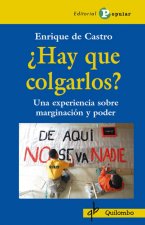 ¿Hay que colgarlos?