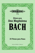 Álbum ana magdalena bach:20 piezas para piano