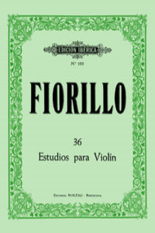 36 estudios Violín