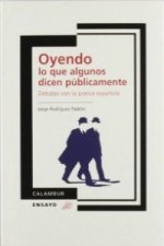 Oyendo lo que algunos dicen publicamente