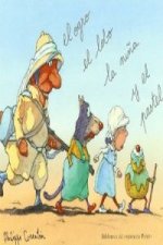 El ogro, el lobo, la niña y el pastel