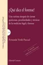 ¿Qué dice el forense?
