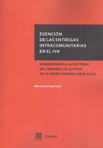 EXENCIÓN DE LAS ENTREGAS INTRACOMUNITARIAS EN EL IVA