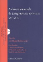 ARCHIVO COMMENDA DE JURISPRUDENCIA SOCIETARIA (2015-2016)