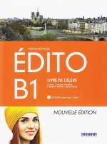 EDITO B1 1ºBACHILLERATO LIVRE ELEVE +DVD ROM