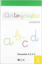 Cuaderno ortografía 5