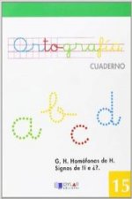 Cuaderno ortografia numero 15 nueva edicion