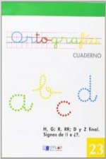 Cuaderno ortografia numero 23 nueva edicion