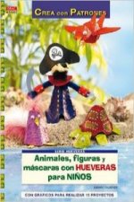 Serie hueveras nº 1. animales, figuras y mascaras con hueveras para niños