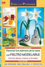 Renovar los adornos de casa con fieltro modelable