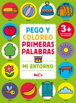 Pego y coloreo Primeras palabras +3 años
