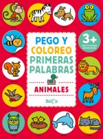 Pego y coloreo primeras palabras +3 años
