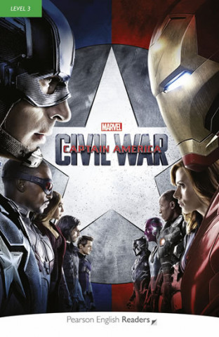 Pearson English Readers Level 3: Marvel - Captain America - Civil War (Book + CD)