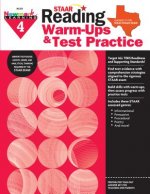 Staar: Reading Warm Ups and Test Practice G4