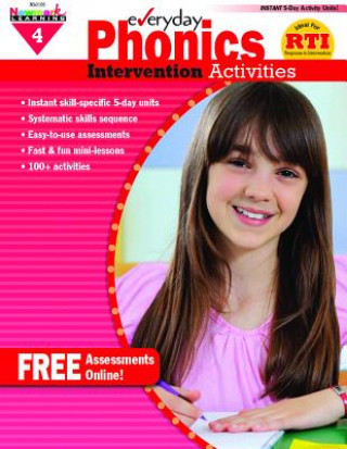 Everyday Phonics Intervention Activities Grade 4 Book Teacher Resource