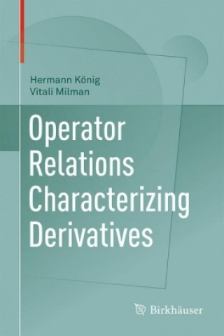 Operator Relations Characterizing Derivatives