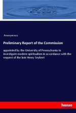 Preliminary Report of the Commission