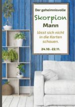 Der geheimnisvolle Skorpion Mann lässt sich nicht in die Karten schauen