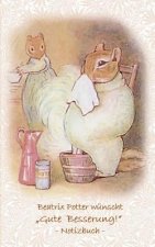 Beatrix Potter wunscht Gute Besserung! Notizbuch ( Peter Hase )