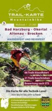 MTB Trail-Karte Bad Harzburg - Okertal - Altenau - Brocken
