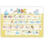 Hochwertiges ABC-Mini-Lernposter der Tiere