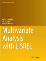 Multivariate Analysis with LISREL