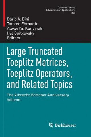 Large Truncated Toeplitz Matrices, Toeplitz Operators, and Related Topics