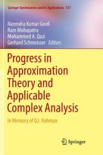 Progress in Approximation Theory and Applicable Complex Analysis