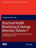 Structural Health Monitoring & Damage Detection, Volume 7