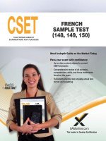 Cset French Sample Test (148, 149, 150)
