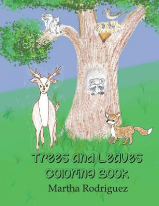 Trees & Leaves: Coloring Book