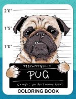 Pug Coloring Book: A Dog Fun and Beautiful Pages for Stress Relieving Unique Design