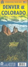 International Travel Map ITM Denver & Colorado