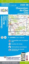 Charenton-du-Cher.Valigny.For?t de Tronçais 1:25000