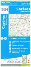 Caz?res Lézat-sur-Léze 1:25 000
