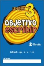 OBJETIVO ESCRIBIR 3.LENGUA