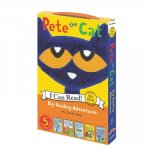 Pete the Cat: Big Reading Adventures: 5 Far-Out Books in 1 Box!