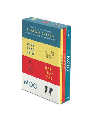 Sharon Creech 3-Book Box Set: Love That Dog, Hate That Cat, Moo (Sharon Creech)(Miękka)