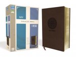 NIV, the Message, Parallel Bible, Leathersoft, Brown: Two Bible Versions Together for Study and Comparison