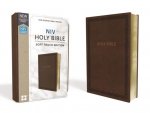 NIV, Holy Bible, Soft Touch Edition, Imitation Leather, Brown, Comfort Print