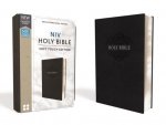 NIV, Holy Bible, Soft Touch Edition, Imitation Leather, Black, Comfort Print